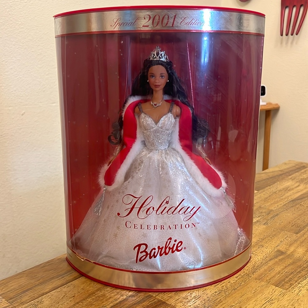 Barbie 2001 Celebration Barbie- NEVER BEEN OPEN SMOKE FREE